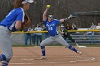 Softball vs Babson  Wheaton College Softball vs Babson College. - Photo by Keith Nordstrom : Wheaton, Softball, Babson, NEWMAC